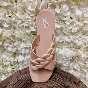 Beige Sandal with Detailing